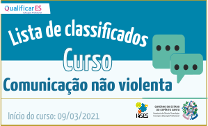 comunicacao n violenta lista de classificados menor