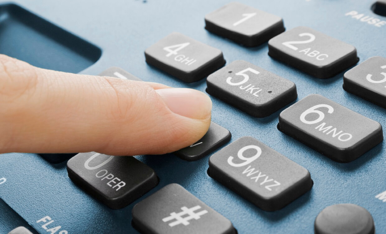 dialing